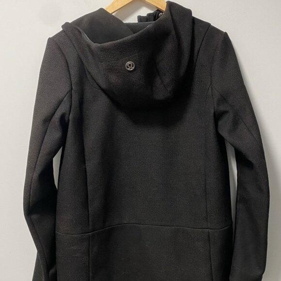 Lululemon City Softshell Tweed Black Jacket — Size M/L Approx - Picture 8 of 12